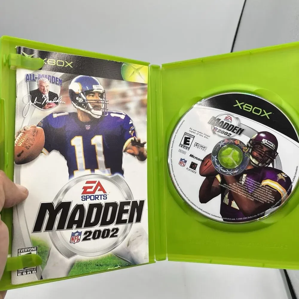 Madden NFL 2002 - Xbox - CIB - Tested and Working!
